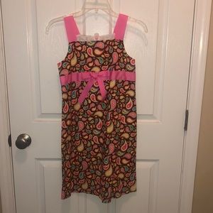 CHEEKY BANANA NWOT Paisley dress.  Size 10